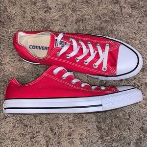 9.9/10 condition Red Converse All Star W 10 M 8